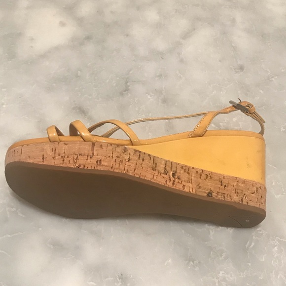 PRADA CORK WEDGE SANDAL- SHOES - Picture 5 of 8